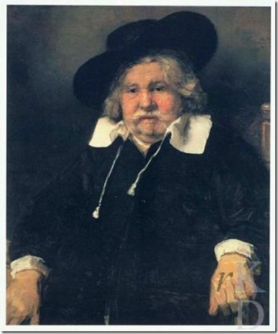 Rembrandt - Portret van een oude man - kopie